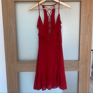 Kimchi blue red dress